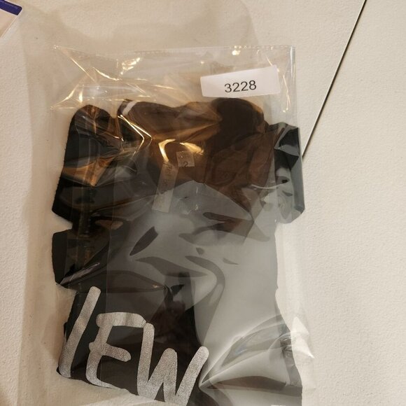 New Year New Day New Goals Black Womens T-Shirt By Just Be Free Size S - Picture 11 of 15